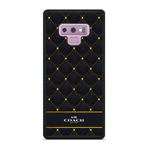 COACH NEW YORK GOLD PATTERN Samsung Galaxy Note 9 Case Cover