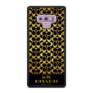 COACH NEW YORK GOLD Samsung Galaxy Note 9 Case Cover