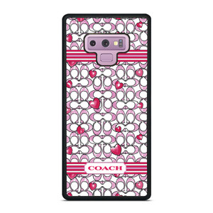 COACH NEW YORK LOVE Samsung Galaxy Note 9 Case Cover COACH NEW YORK LOVE Samsung Galaxy Note 9 Case Cover