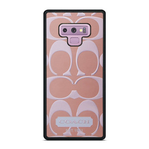 COACH NEW YORK PINK PATTERN Samsung Galaxy Note 9 Case Cover