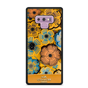 COACH NEW YORK ROSE TEA Samsung Galaxy Note 9 Case Cover COACH NEW YORK ROSE TEA Samsung Galaxy Note 9 Case Cover