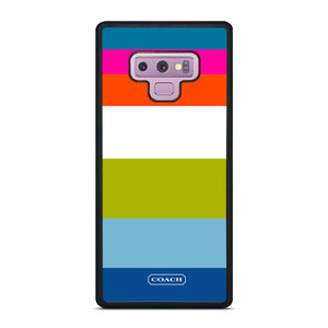 COACH NEW YORK STRIPE 2 Samsung Galaxy Note 9 Case Cover