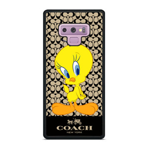 COACH NEW YORK TWEETY BIRD Samsung Galaxy Note 9 Case Cover