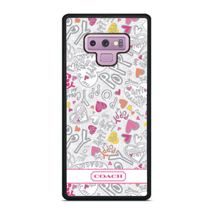 COACH POPPY COLOR Samsung Galaxy Note 9 Case Cover
