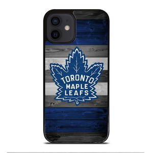 TORONTO MAPLE LEAFS WOODEN LOGO iPhone 12 Mini Case Cover