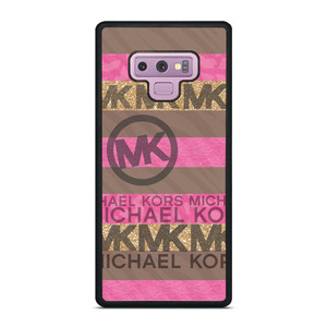 MICHAEL KORS PINK STRIP LOGO Samsung Galaxy Note 9 Case Cover
