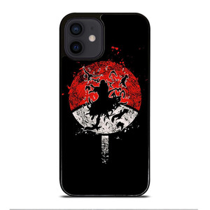 UCHIHA CLAN ART LOGO iPhone 12 Mini Case Cover UCHIHA CLAN ART LOGO iPhone 12 Mini Case Cover