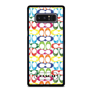 COACH NEW YORK COLORFUL 2 Samsung Galaxy Note 8 Case Cover