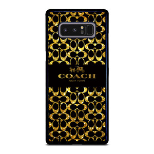 COACH NEW YORK GOLDEN Samsung Galaxy Note 8 Case Cover COACH NEW YORK GOLDEN Samsung Galaxy Note 8 Case Cover
