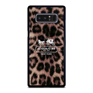 COACH NEW YORK LEOPARD Samsung Galaxy Note 8 Case Cover