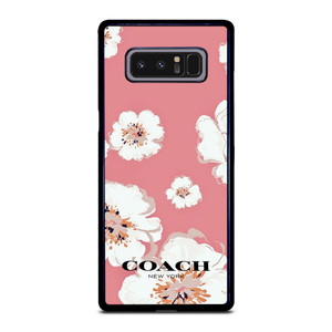 COACH NEW YORK PINK FLOWER Samsung Galaxy Note 8 Case Cover