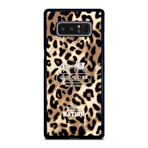 COACH NEW YORK PINK NATION LEPOARD Samsung Galaxy Note 8 Case Cover