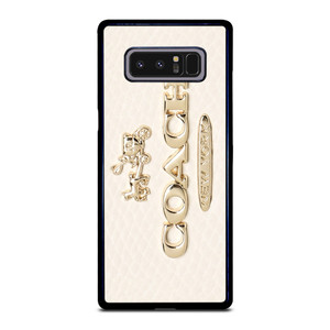 COACH PINK PATTERN MATE Samsung Galaxy Note 8 Case Cover