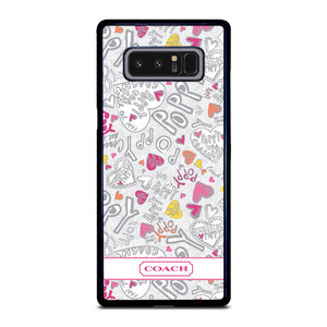 COACH POPPY COLOR Samsung Galaxy Note 8 Case Cover