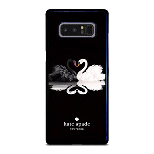 KATE SPADE BLACK WHITE SWAN Samsung Galaxy Note 8 Case Cover