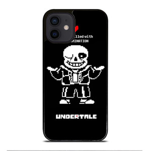 UNDERTALE SANS 8 BIT QUOTE iPhone 12 Mini Case Cover