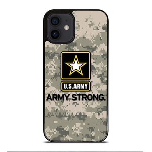 US ARMY ARMY STRONG CAMO iPhone 12 Mini Case Cover