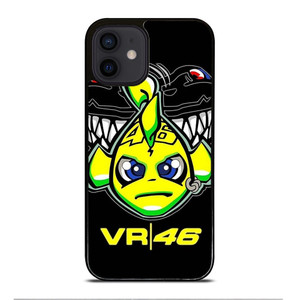VALENTINO ROSSI 46 LOGO iPhone 12 Mini Case Cover VALENTINO ROSSI 46 LOGO iPhone 12 Mini Case Cover