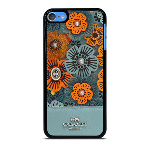 COACH NEW YORK BLUE TEA ROSE iPod Touch 7 Case
