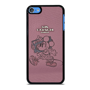 COACH NEW YORK PINK MICKEY MOUSE iPod Touch 7 Case