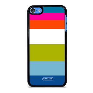 COACH NEW YORK STRIPE 2 iPod Touch 7 Case COACH NEW YORK STRIPE 2 iPod Touch 7 Case