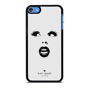 KATE SPADE BLACK WHITE FACE iPod Touch 7 Case