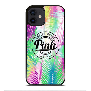 VICTORIA'S SECRET PINK PALM iPhone 12 Mini Case Cover VICTORIA'S SECRET PINK PALM iPhone 12 Mini Case Cover
