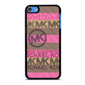 MICHAEL KORS PINK STRIP LOGO iPod Touch 7 Case