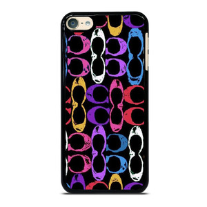 COACH NEW YORK ART LOGO iPod Touch 6 Case