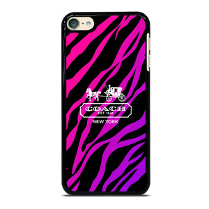 COACH NEW YORK BLACK VIOLET iPod Touch 6 Case