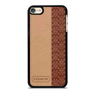 COACH NEW YORK BROWN LEATHER iPod Touch 6 Case COACH NEW YORK BROWN LEATHER iPod Touch 6 Case