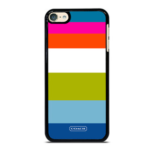 COACH NEW YORK STRIPE 2 iPod Touch 6 Case
