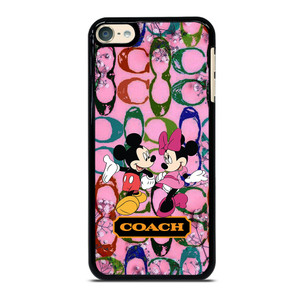 COACH PINK MICKEY MINNIE iPod Touch 6 Case