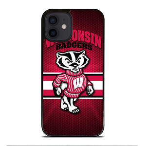 WISCONSIN BADGER FOOTBALL LOGO 2 iPhone 12 Mini Case Cover