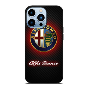 ALFA ROMEO RED CARBON LOGO iPhone Case Cover ALFA ROMEO RED CARBON LOGO iPhone Case Cover