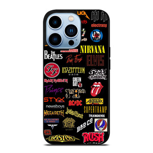ALL CLASSIC ROCK BAND REVOLUTION LOGO iPhone Case Cover