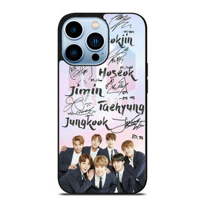 BANGTAN BOYS BTS SIGNATURE iPhone Case Cover BANGTAN BOYS BTS SIGNATURE iPhone Case Cover