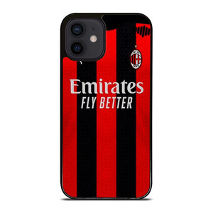 AC MILAN 2020 HOME JERSEY iPhone 12 Mini Case Cover AC MILAN 2020 HOME JERSEY iPhone 12 Mini Case Cover