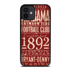 ALABAMA CRIMSON TIDE FOOTBALL CLUB 1892 iPhone 12 Mini Case Cover