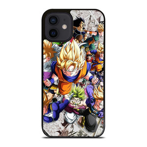 ALL SAIYAN DRAGON BALL iPhone 12 Mini Case Cover