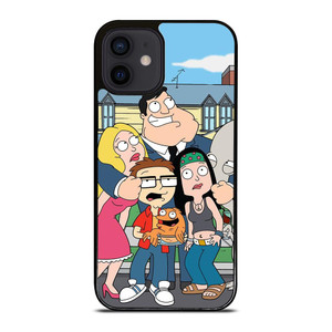 AMERICAN DAD ALL CAST iPhone 12 Mini Case Cover AMERICAN DAD ALL CAST iPhone 12 Mini Case Cover