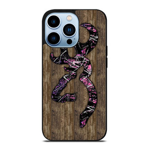 CAMO BROWNING PINK WOOD iPhone Case Cover CAMO BROWNING PINK WOOD iPhone Case Cover
