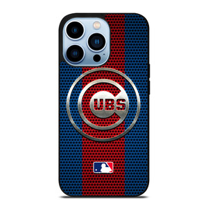 CHICAGO CUBS METAL LOGO iPhone Case Cover