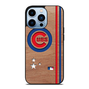 CHICAGO CUBS UBS MLB WOODEN LOGO iPhone Case Cover