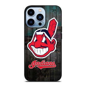CLEVELAND INDIANS WOODEN LOGO iPhone Case Cover CLEVELAND INDIANS WOODEN LOGO iPhone Case Cover
