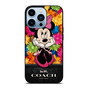 COACH MINNIE MOUSE FLOWER iPhone Case Cover COACH MINNIE MOUSE FLOWER iPhone Case Cover