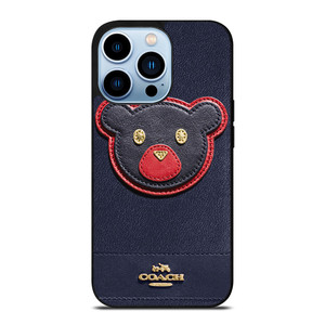 COACH NEW YORK BEAR iPhone Case Cover