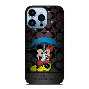 COACH NEW YORK MICKEY MINNIE MOUSE UMBRELLA iPhone Case Cover COACH NEW YORK MICKEY MINNIE MOUSE UMBRELLA iPhone Case Cover