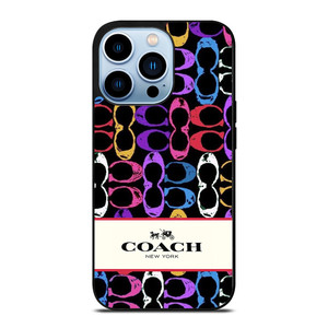 COACH NEW YORK PATTERN COLOR iPhone Case Cover