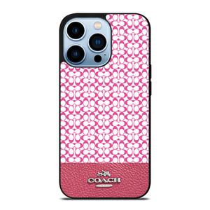 COACH NEW YORK PINK iPhone Case Cover COACH NEW YORK PINK iPhone Case Cover